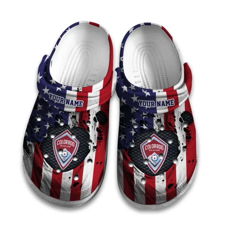 Special Release MLS Colorado Rapids Classic Crocs All Over Print HOMLS151024CRO01COL