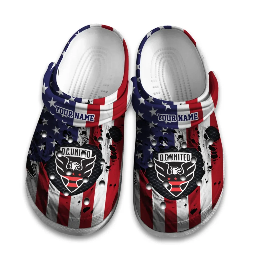 Special Release MLS DC United Classic Crocs All Over Print HOMLS151024CRO01DC