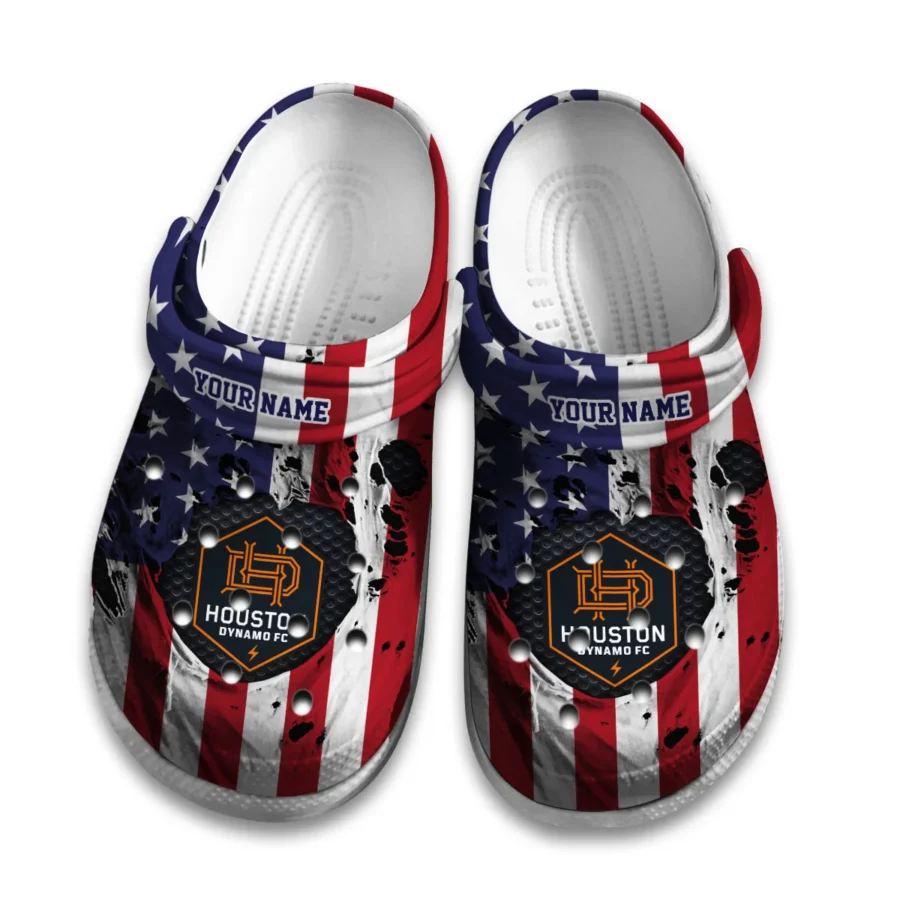 Special Release MLS Houston Dynamo Classic Crocs All Over Print HOMLS151024CRO01HOU