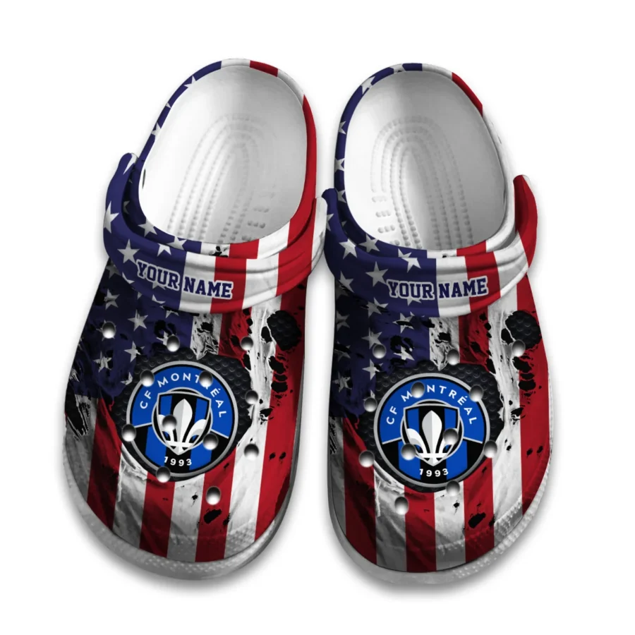 Special Release MLS CF Montreal Classic Crocs All Over Print HOMLS151024CRO01MTL