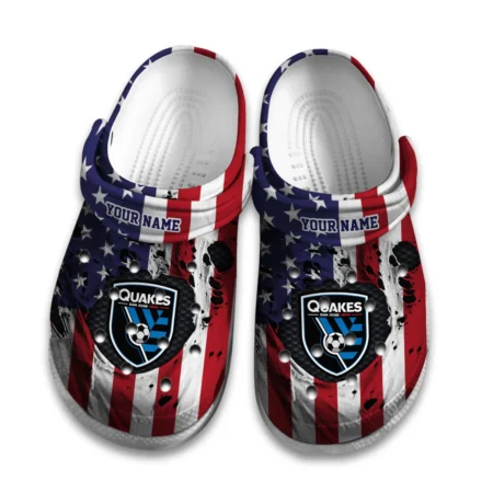 Special Release MLS San Jose Earthquakes Classic Crocs All Over Print HOMLS151024CRO01SJ