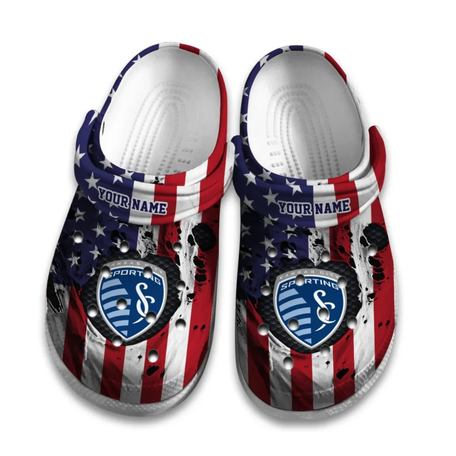 Special Release MLS Sporting Kansas City Classic Crocs All Over Print HOMLS151024CRO01SKC