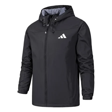 Special Release Adidas Brand Waterproof Windbreaker Jacket QTBR051024A1AD