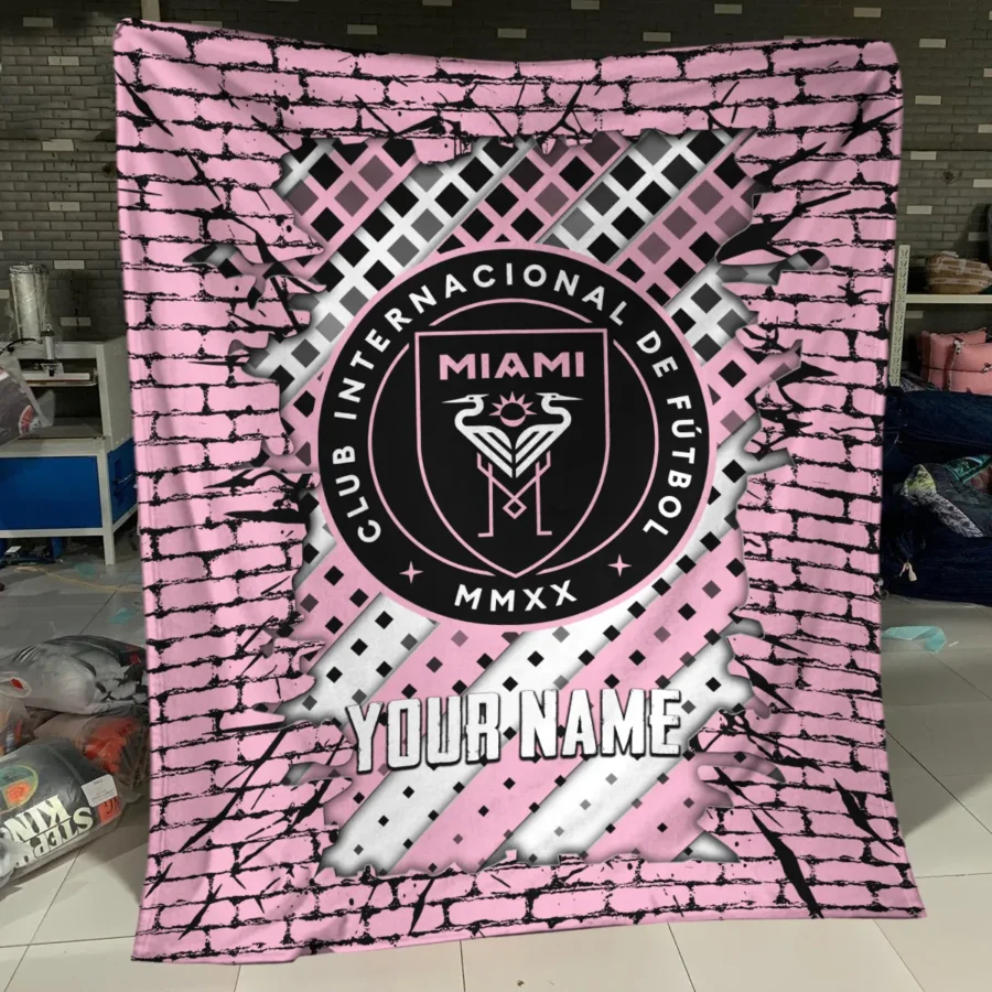 Breaking Wall MLS Inter Miami Exclusive All Over Prints BLMLS111024A1MIABLK - Blanket