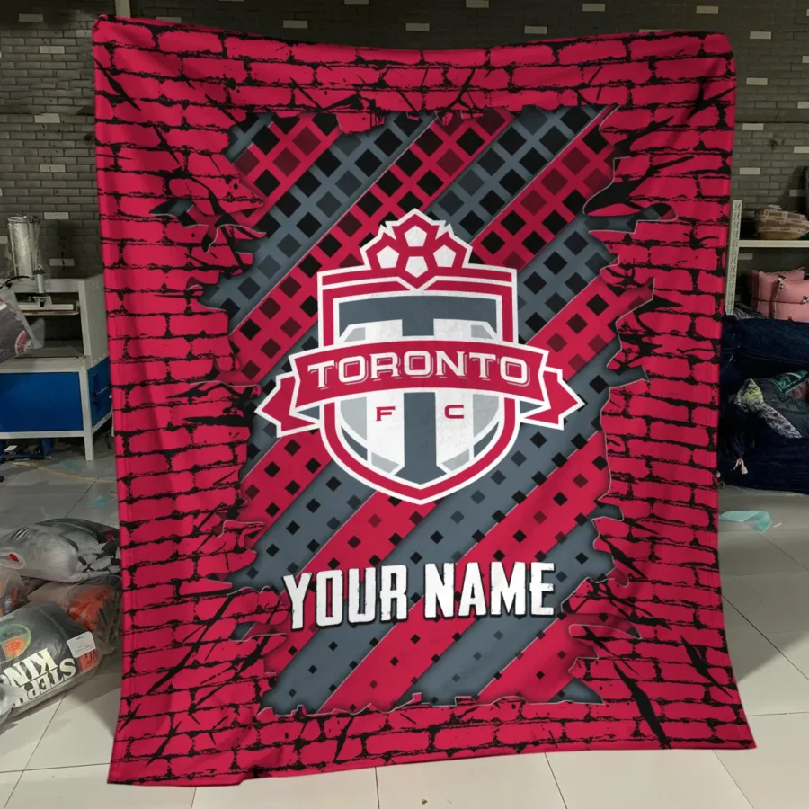 Breaking Wall MLS Toronto FC Exclusive All Over Prints BLMLS111024A1TORBLK - Blanket