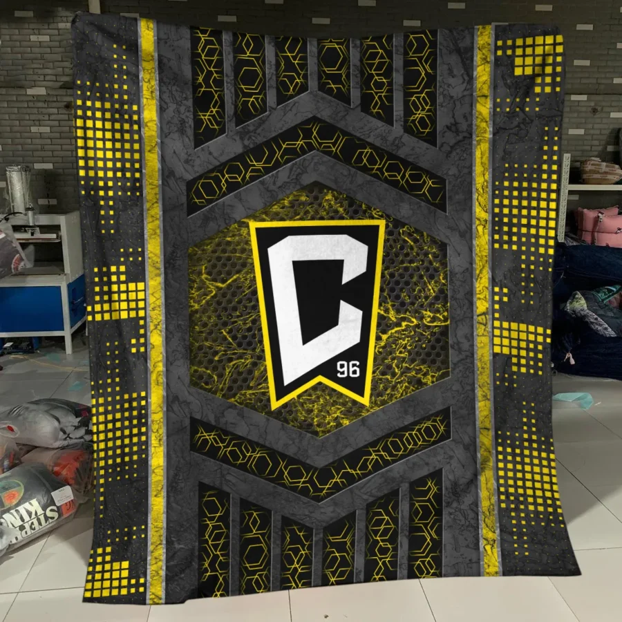 MLS Columbus Crew Exclusive All Over Prints BLMLS111024A2CLBBLK - Blanket