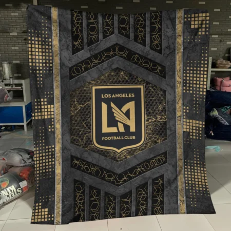 MLS Los Angeles FC Exclusive All Over Prints BLMLS111024A2LAFBLK - Blanket