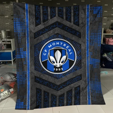 MLS CF Montreal Exclusive All Over Prints BLMLS111024A2MTLBLK - Blanket