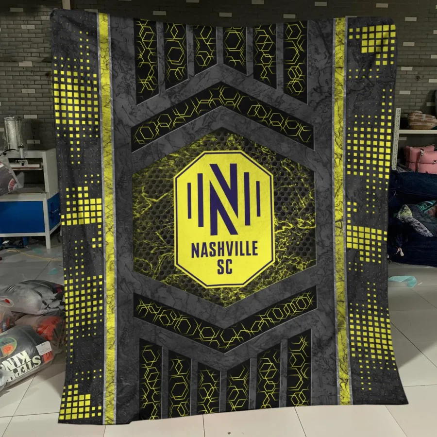 MLS Nashville SC Exclusive All Over Prints BLMLS111024A2NSHBLK - Blanket