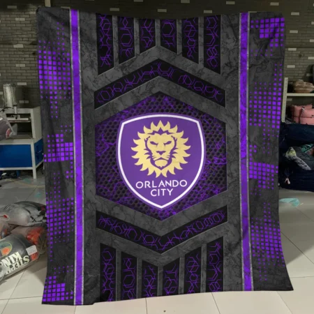 MLS Orlando City Exclusive All Over Prints BLMLS111024A2ORLBLK - Blanket