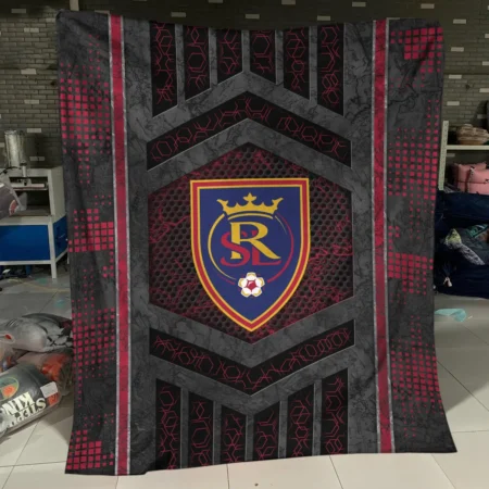 MLS Real Salt Lake Exclusive All Over Prints BLMLS111024A2RSLBLK - Blanket