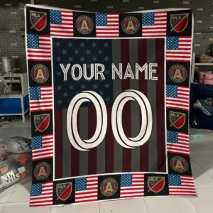 Custom Name Number US Flag MLS Vancouver Whitecaps Exclusive All Over Prints BLMLS141024A1VANSJT - Bedding Set