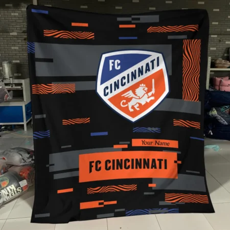 Custom Name MLS Cincinnati Exclusive All Over Prints BLMLS151024A1CINBLK - Blanket