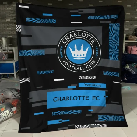 Custom Name MLS Charlotte Exclusive All Over Prints BLMLS151024A1CLTBLK - Blanket