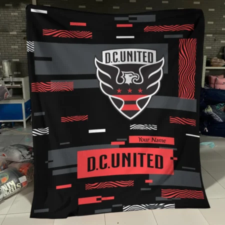 Custom Name MLS DC United Exclusive All Over Prints BLMLS151024A1DCBLK - Blanket