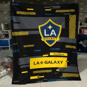 Custom Name MLS Los Angeles FC Exclusive All Over Prints BLMLS151024A1LAFBLK - Blanket