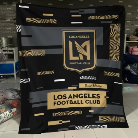 Custom Name MLS Los Angeles FC Exclusive All Over Prints BLMLS151024A1LAFBLK - Blanket