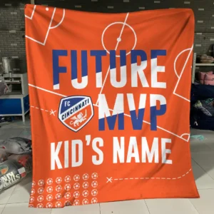 Future MVP Custom Kid Name MLS Columbus Crew Exclusive All Over Prints BLMLS161024A1CLBBLK - Blanket