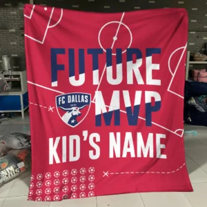 Future MVP Custom Kid Name MLS Charlotte Exclusive All Over Prints BLMLS161024A1CLTBLK - Blanket