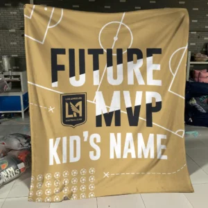 Future MVP Custom Kid Name MLS LA Galaxy Exclusive All Over Prints BLMLS161024A1LABLK - Blanket