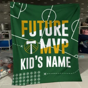 Future MVP Custom Kid Name MLS San Jose Earthquakes Exclusive All Over Prints BLMLS161024A1SJBLK - Blanket