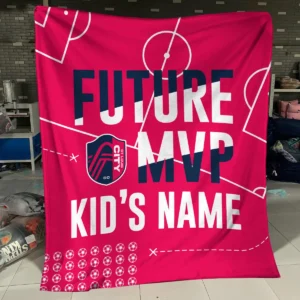 Future MVP Custom Kid Name MLS Sporting Kansas City Exclusive All Over Prints BLMLS161024A1SKCBLK - Blanket