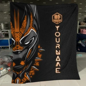 Black Panther Custom Name MLS Minnesota United Exclusive All Over Prints BLMLS161024A2MINBLK - Blanket