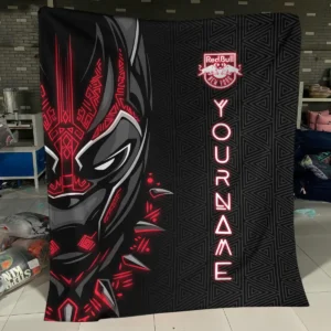 Black Panther Custom Name MLS New York City Exclusive All Over Prints BLMLS161024A2NYCBLK - Blanket