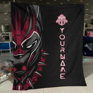 Black Panther Custom Name MLS St. Louis City Exclusive All Over Prints BLMLS161024A2STLBLK - Blanket