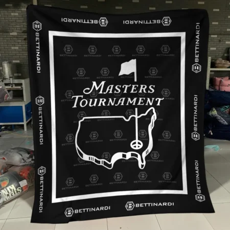 Masters Tournament Tournament Bettinardi Golf Brand Exclusive Logo All Over Prints BLMT221024A01BGBLK - Blanket