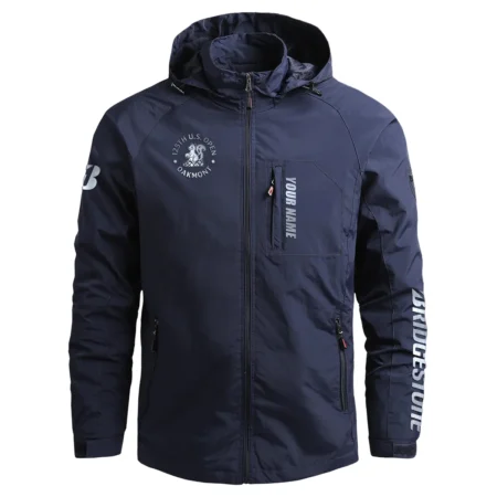 Bridgestone Golf 125th U.S. Open Exclusive Logo Quick Drying Jacket HO125301024A01BR - DarkBlue