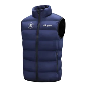 Clicgear 125th U.S. Open Exclusive Logo Cotton Vest Sleeveless Jacket HO125251024WV01CLI - Black