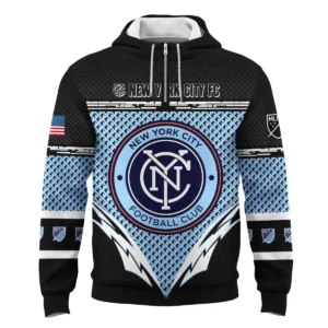 MLS New York City Exclusive All Over Prints BLMLS31024A1NYCZHD - Zip Hoodie