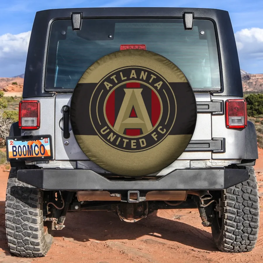 MLS Atlanta United Exclusive Spare Tire Cover Car Accessories BLMLS71024A2ATLLTT