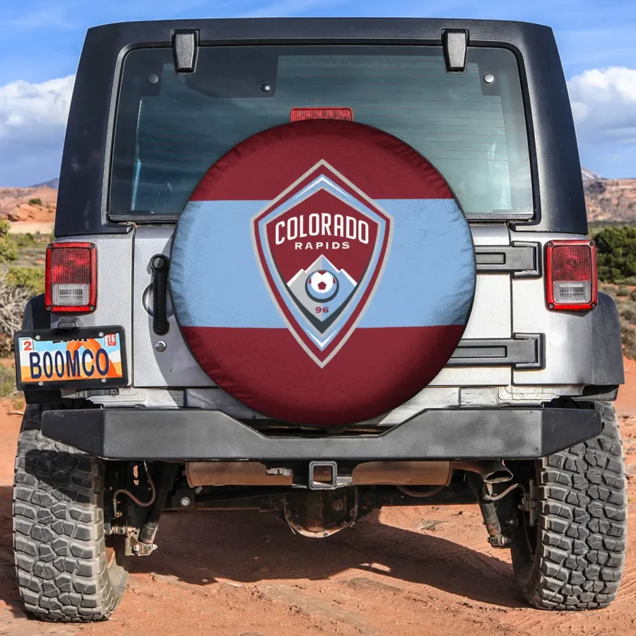 MLS Colorado Rapids Exclusive Spare Tire Cover Car Accessories BLMLS71024A2COLLTT