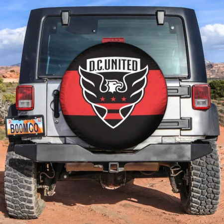 MLS DC United Exclusive Spare Tire Cover Car Accessories BLMLS71024A2DCLTT