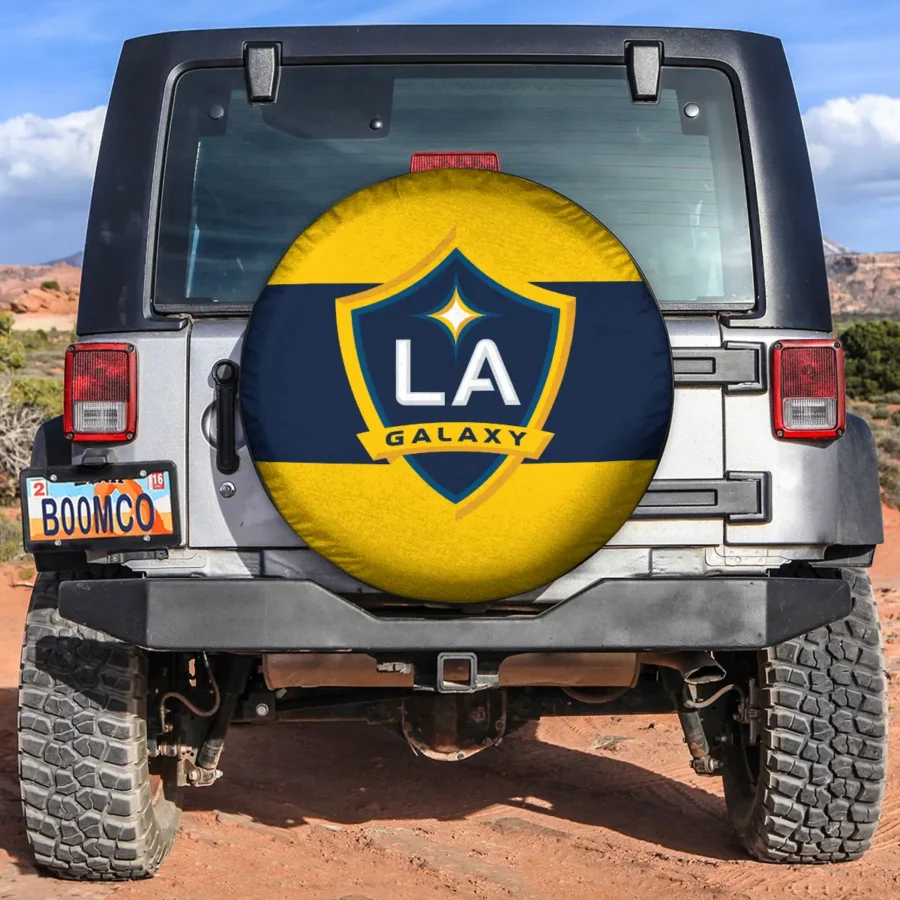 MLS LA Galaxy Exclusive Spare Tire Cover Car Accessories BLMLS71024A2LALTT