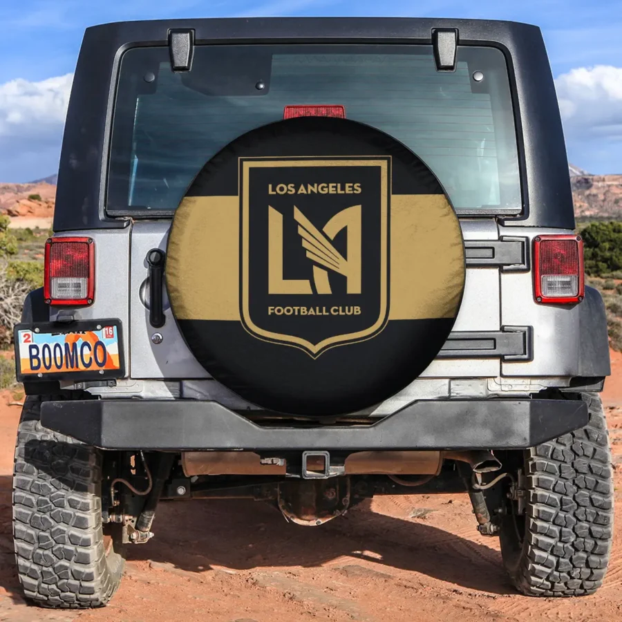 MLS Los Angeles FC Exclusive Spare Tire Cover Car Accessories BLMLS71024A2LAFLTT