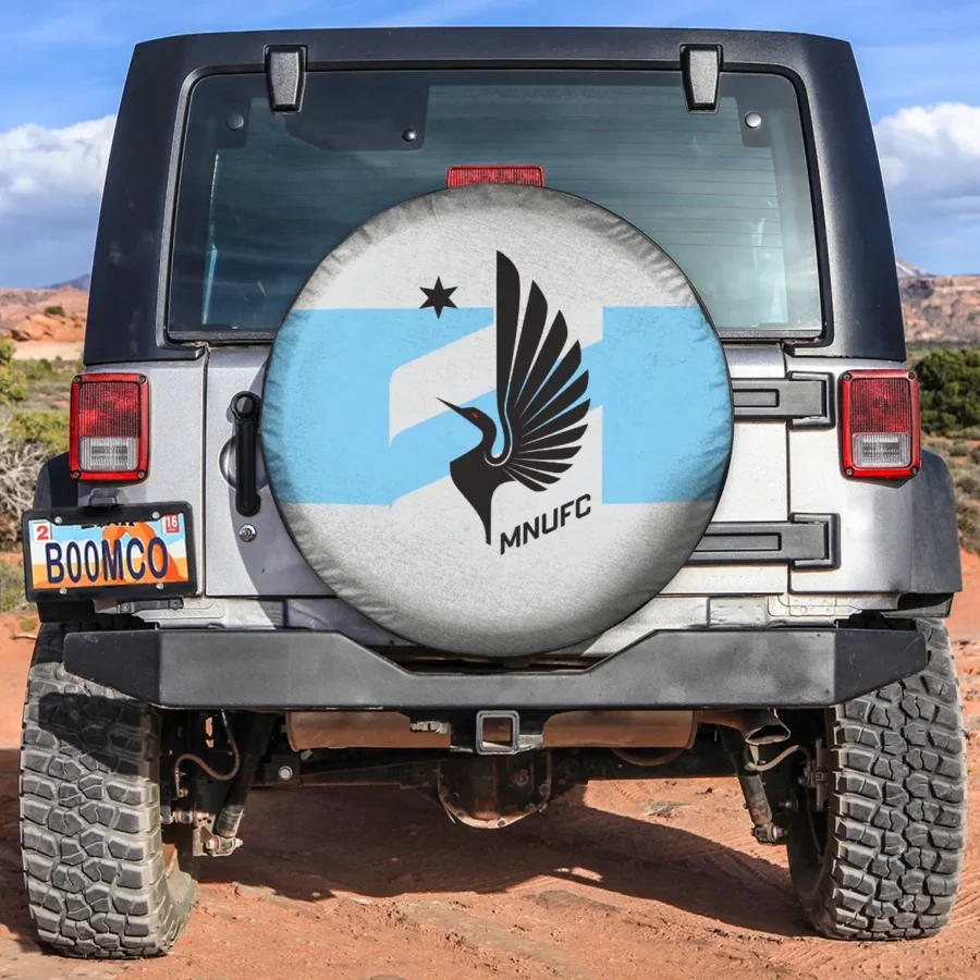 MLS Minnesota United Exclusive Spare Tire Cover Car Accessories BLMLS71024A2MINLTT