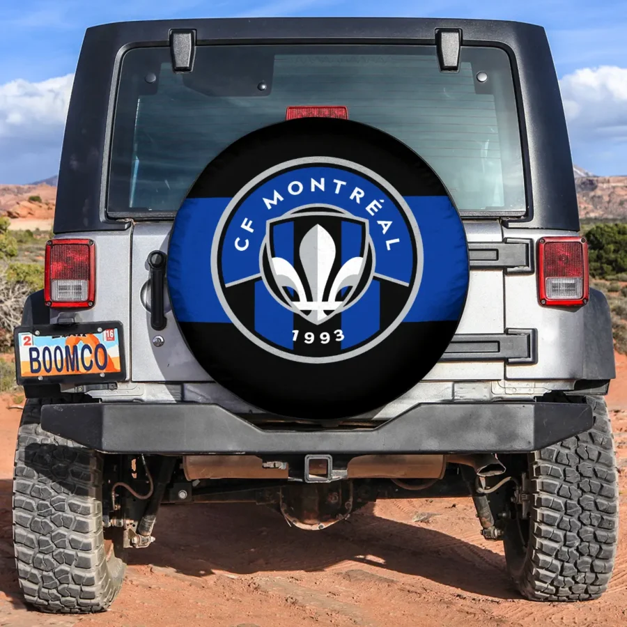 MLS CF Montreal Exclusive Spare Tire Cover Car Accessories BLMLS71024A2MTLLTT