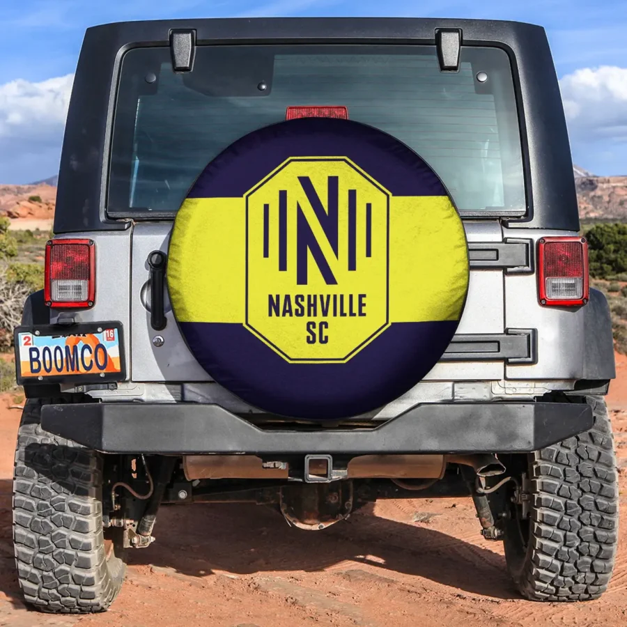 MLS Nashville SC Exclusive Spare Tire Cover Car Accessories BLMLS71024A2NSHLTT