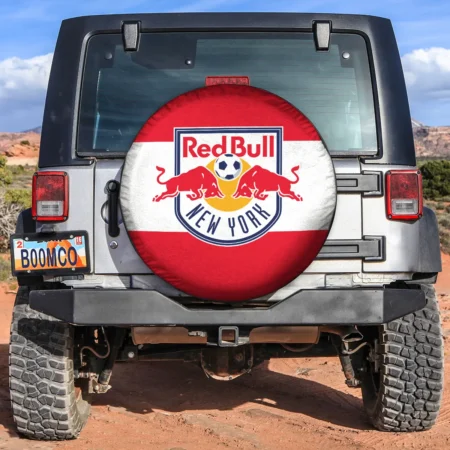 MLS New York Red Bulls Exclusive Spare Tire Cover Car Accessories BLMLS71024A2NYLTT