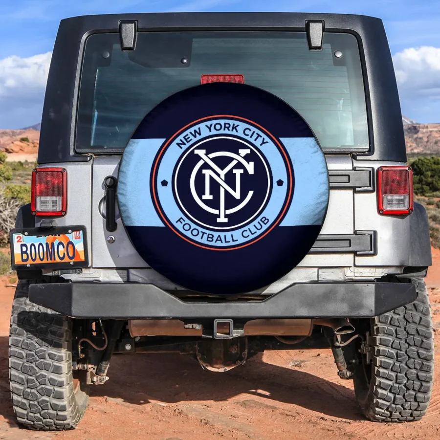 MLS New York City Exclusive Spare Tire Cover Car Accessories BLMLS71024A2NYCLTT