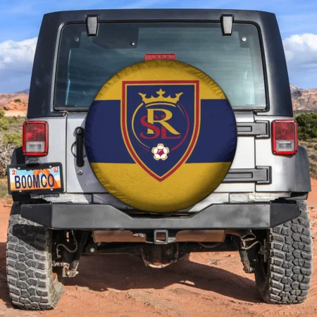 MLS Real Salt Lake Exclusive Spare Tire Cover Car Accessories BLMLS71024A2RSLLTT