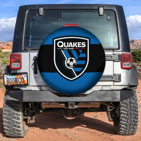 MLS San Jose Earthquakes Exclusive Spare Tire Cover Car Accessories BLMLS71024A2SJLTT