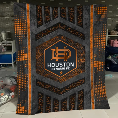 MLS Houston Dynamo Exclusive All Over Prints BLMLS111024A2HOUBLK - Blanket