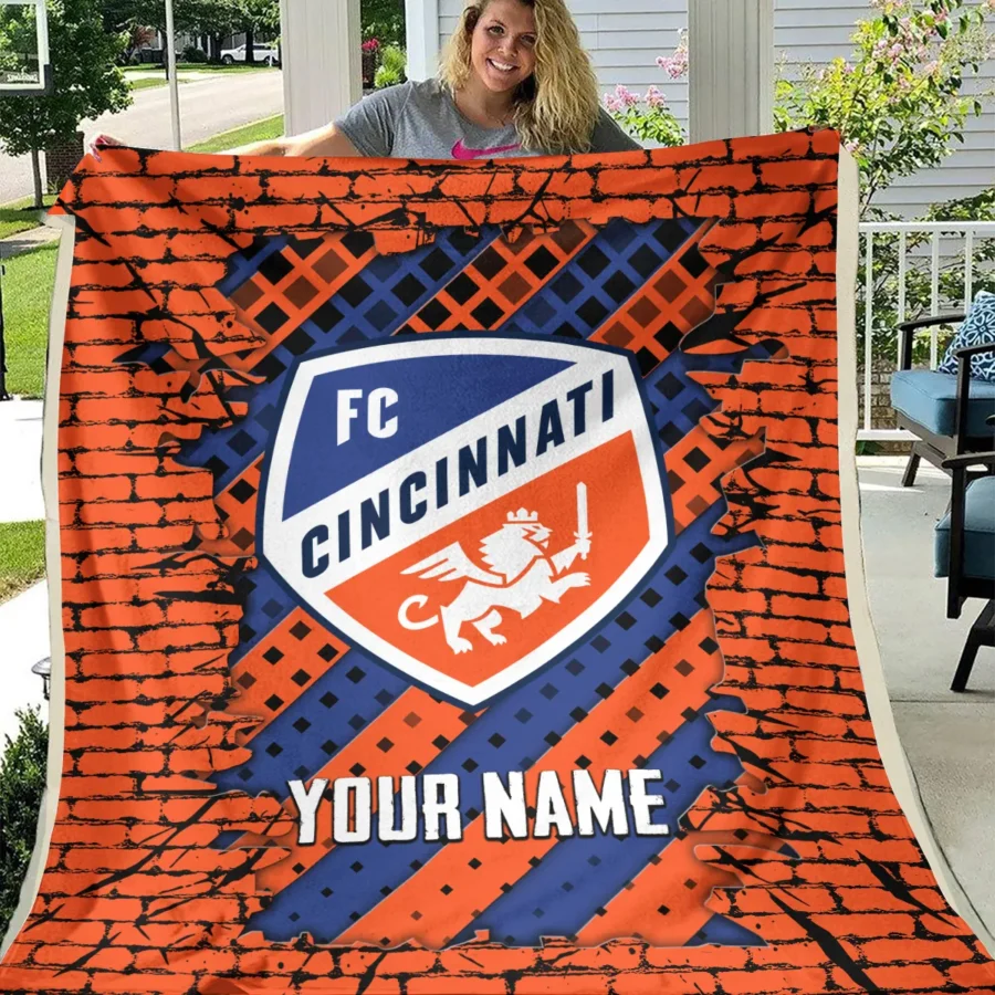 Breaking Wall MLS Cincinnati Exclusive All Over Prints BLMLS111024A1CINBLK - Blanket