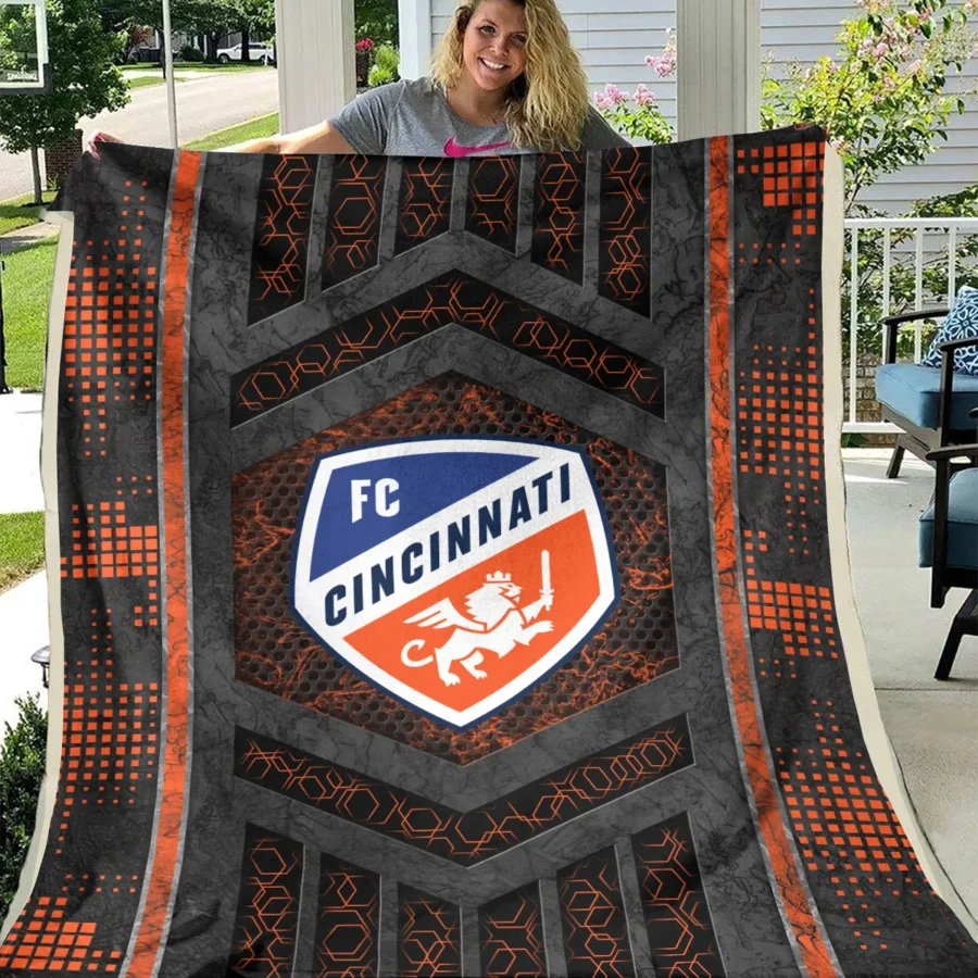 MLS Cincinnati Exclusive All Over Prints BLMLS111024A2CINBLK - Blanket