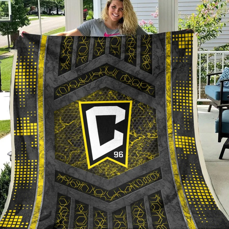 MLS Columbus Crew Exclusive All Over Prints BLMLS111024A2CLBBLK - Blanket