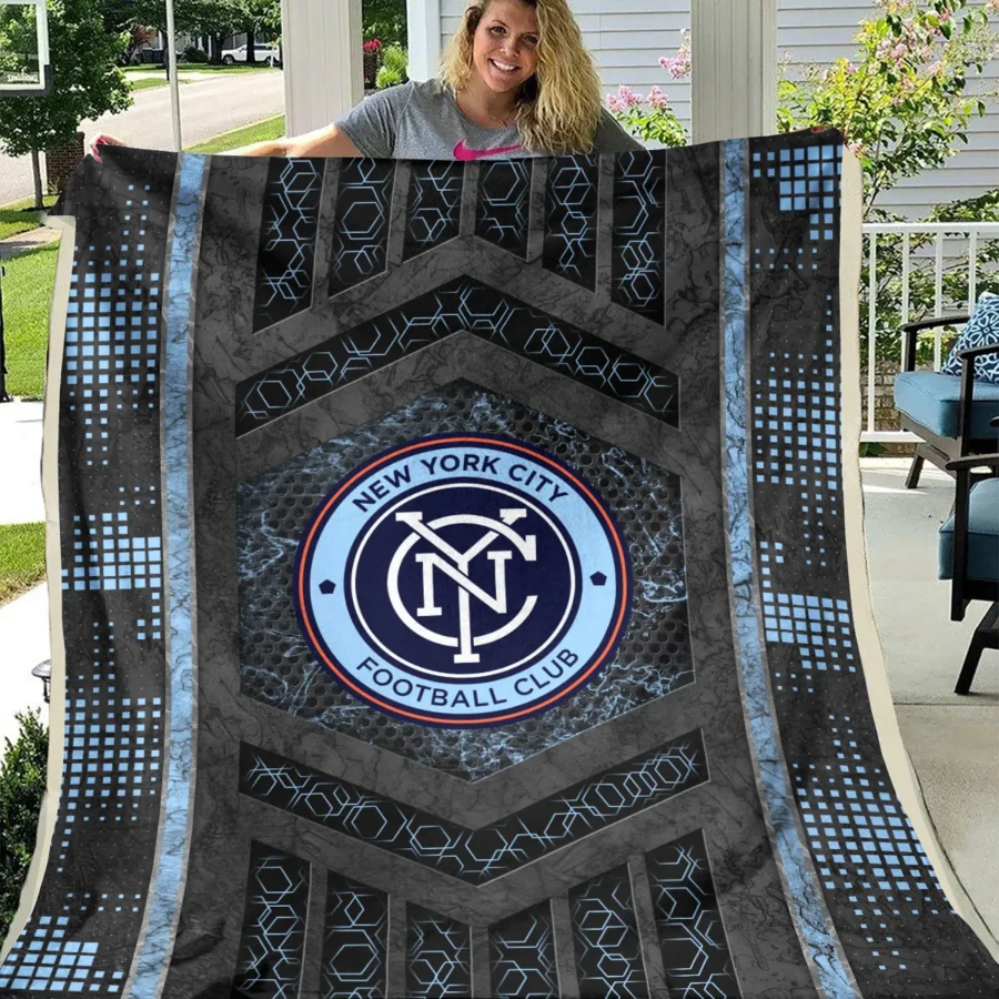 MLS New York City Exclusive All Over Prints BLMLS111024A2NYCBLK - Blanket